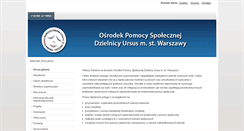 Desktop Screenshot of ops-ursus.pl